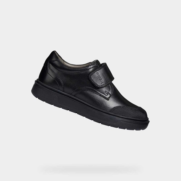 Geox Respira Black Kids Uniform Shoes SS20.7ZR392